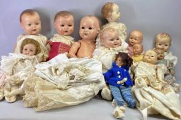 VINTAGE & LATER DOLLS WITH CLOTHING - a collection