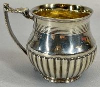 GEORGE III SILVER TANKARD - London 1819, Makers Rebecca Eames & Edward Barnard 1, having acanthus