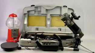 TASCO 200 POWER TELESCOPE, IN BOX, a 262 Power Reflector Telescope in case, a Super Sensitive