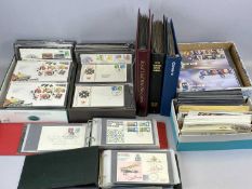 FIRST DAY COVERS COLLECTION - approximately 1000, mainly British, along with some overseas, 1964