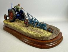 BORDER FINE ARTS LIMITED EDITION FIGURE - 1913/2000 'At the Vintage', B0517, on wooden stand, signed