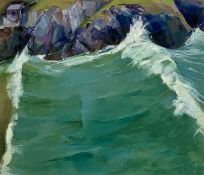 ANDREA KELLAND 20th Century Limited Edition colour print (22/250) - 'The Big Wave', signed, titled