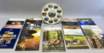 BORDER FINE ARTS 'JAMES HERRIOT' LTD EDITION PLATE - a Celebration of Vintage Tractors (498/2000),