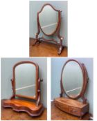 THREE DRESSING TABLE MIRRORS (3)