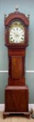 19TH CENTURY MAHOGANY WELSH LONGCASE CLOCK, John Williams, Dowlais, 12