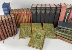 ASSORTED BOOKS, including 4 volumes French Poetry, 9 vols George Eliot, 12 vols Macmillan's Pocket