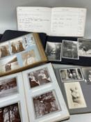 EDWARDIAN McWILLIAM PHOTOGRAPH ALBUMS, including one with photos of the seaside and casino in