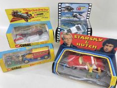 ASSORTED BOXED CORGI DIE-CAST MODELS, comprising 'Chitty Chitty Bang Bang' No 266, 'Hardy Boys' 1912