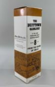 ONE BOTTLE OF DUFFTOWN GLENLIVET 8YO MALT WHISKY 26 & 2/3fl.ozs 70° proof (indicating pre-1980's