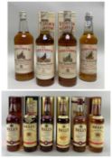 TEN BOTTLES OF BLENDED WHISKY comprising; four 70cl bottles of Bells 8yo 40%, two 75cl bottles of
