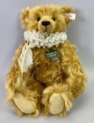 STEIFF HARRODS TEDDY BEAR - limited edition (908/2000), wearing a ruff collar and with quill pen,