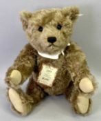 STEIFF BRITISH COLLECTORS' TEDDY BEAR 2004, having a caramel mohair covered body - limited