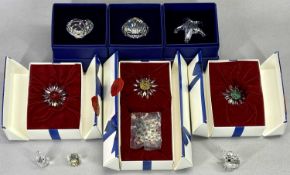SWAROVSKI CRYSTAL SOCIETY - Three Members Gifts - Starfish 679350, Seashell 880693 and Scallop