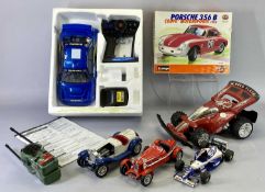 NIKKO SCALE MODEL SUBARU IMPREZA WRC boxed with remote control, Burago Diecast metal kit cars x 2,