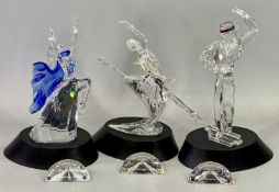 SWAROVSKI COLLECTORS SOCIETY ANNUAL EDITION FIGURES (3) - designed by Anton Hirzinger - Magic of