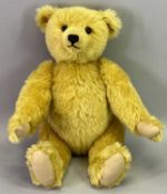 STEIFF BRITISH COLLECTORS 2001 TEDDY BEAR - having brass mohair covered body, limited edition