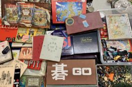 GAMES & TOYS - a large and varied selection including boxed board games, war games, jigsaws, scale