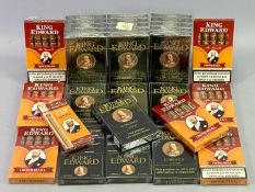 CIGARS COLLECTION - unopened in boxes, King Edward Coronas 110 cigars, King Edward Imperial 35