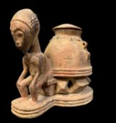 BAULE MOUSE ORACLE, with single figure support, 22cm w