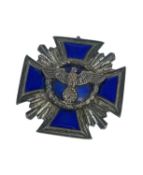 GERMAN WWII NSDAP 15 YEAR LONG SERVICE MEDAL, obverse with eagle, reverse 'Treue fur fuhrer und