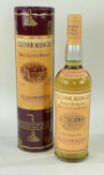 GLENMORANGIE 10YO SINGLE MALT WHISKY, 70cl, 40% Vol., in tin sleeve with leaflet