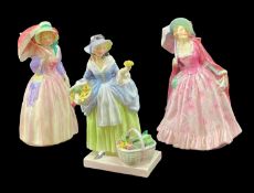 THREE ROYAL DOULTON FIGURINES, comprising HN1402 
