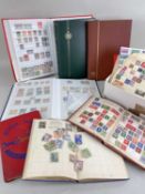 LARGE COLLECTION OF STAMPS to include All World examples housed within seven albums including