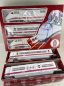 LECHMANN THE BIG TRAIN LGB 'LCE' TRAIN AND COACH PACK, model no. 90950, plus additional carriages