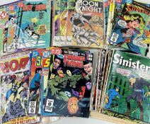 ASSORTED DC, MARVEL & OTHER COMICS, including 25 DC titles (Superman, Batman, Swamp Thing, Unknown