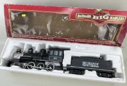 BACHMANN BIG HAULER ITEM 91242 4-6-0 BALDWIN RIO GRANDE SOUTHERN, 10 wheeler, with smoke,