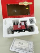 BACHMANN BIG HAULERS ITEM 91397 LS DAVENPORT 0-4-0 SIDEROD, gas mechanical (DCC), painted,