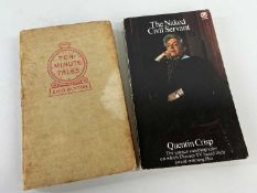 SIGNED EDITIONS: BLYTON (ENID), Ten-Minute Tales, 11th edition 1944, dedication in blue ink to the