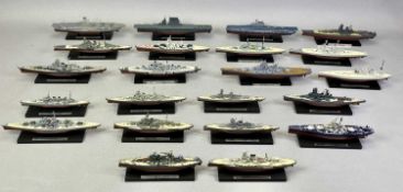 ATLAS EDITIONS COLLECTIONS from DeAgostini 'small scale models for adult collectors', ships, 22, all