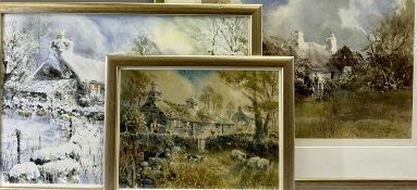 KEITH ANDREW signed prints (3) - an artist's proof, titled 'At the Gate - Summer', 35 x 49.5cms,