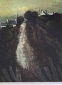 WILF ROBERTS limited edition print (5/20) - 'Tan-y-Terfyn', signed and titled in pencil, 39 x 29cms