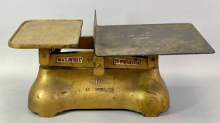 W & T AVERY LTD LONDON - cast iron postal scales marked 'G.P.O. SC9 NK.11', 24cms H, 29cms W, 30.