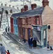 ‡ NICK HOLLY mixed media, watercolour and charcoal - entitle verso on Albany Gallery label 'The