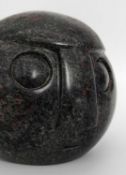 EDWARD CHIWAWA carved hardstone - 'Moonface', signed 'E. Chiwawa'Dimensions: 10cms highProvenance: