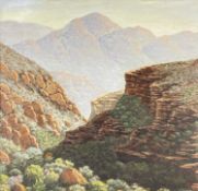 CIRCLE OF JAN ERNST ABRAHAM VOLSCHENK (South African, 1853-1936) oil on board - ‘Solitude, A Scene