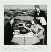 ‡ KARÓLÍNA LÁRUSDÓTTIR (Icelandic, 1944-2019) limited edition (31/200) monochrome etching - entitled