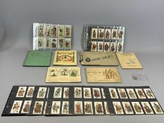 CIGARETTE CARD COLLECTION - quantity 500 plus, complete and incomplete sets to include Senior