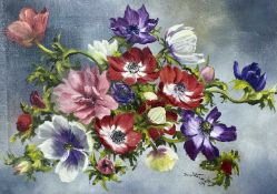 DOROTHEA HYDE oil on canvas - Still Life, signed, 29 x 39cms