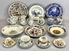 BOOTHS & SIMILAR OTHER ASSORTED PORCELAIN - approx 16 pieces in total.