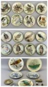 COLLECTOR'S PLATES (8) - The Majestic British Birds of Prey Plate Collection by Malcolm