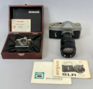 CAMERAS & ACCESSORIES - a Minox DCC (Digital Classic Camera) in original box, Argus SLR camera