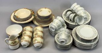 A NORITAKE 'SAVANNAH' DINNER & TEA SERVICE, 42 pieces, a Koruba Japan tea service, 21 pieces and a