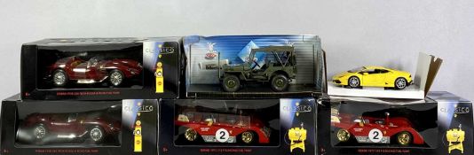 DIECAST VEHICLES - Classico Shell boxed scale models (4) and two other scale models