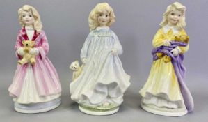 ROYAL DOULTON LTD EDITION NSPCC FIGURES - 'Hope' HN3061 (9334/9500), 'Charity' HN3087 (935/9500), '