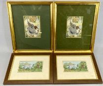 CASH'S WOVEN PICTURES (4) - limited edition (564/3000) - pintail duck, 13.5 x 9.5cms, (2944/