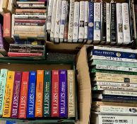 BOOKS - including 'Millers', 'Crown Derby', 'Coalport' and 'German Ceramic Marks', (within 4 boxes)